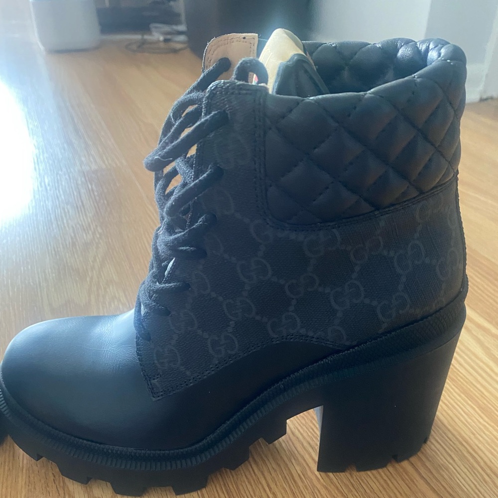 Gucci Combat Boots